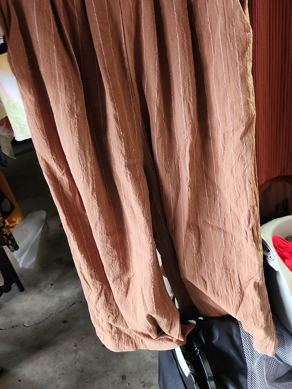Wishlist Tan Brown Sleeveless Jumpsuit - Picture 2 of 4